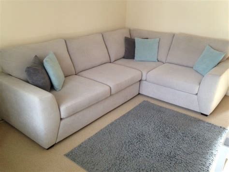 DFS Corner Sofa - Light Grey | in Dudley, West Midlands | Gumtree