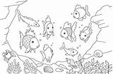 Coloring Pages Of Fish For Kids sketch template