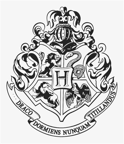 Download Png Download Official Hogwarts Crest Png For Free - Harry Potter Coloring Pages Hogwa ...