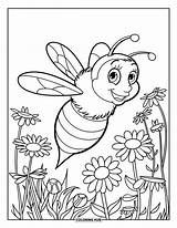 70  Honey Bee Coloring Pages For Kids & Adults Free Printable PDFs sketch template