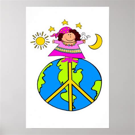 PEACE ON EARTH POSTER | Zazzle