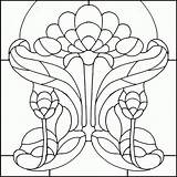 Art Nouveau Coloring Pages To Print sketch template