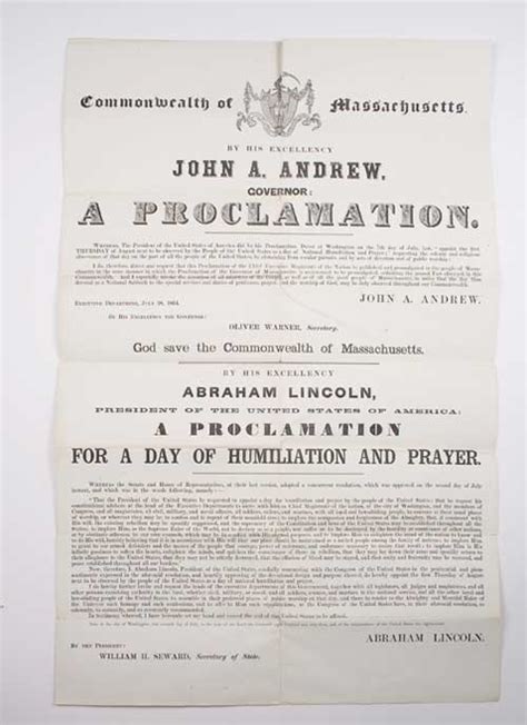 Lincoln Thanksgiving Proclamation