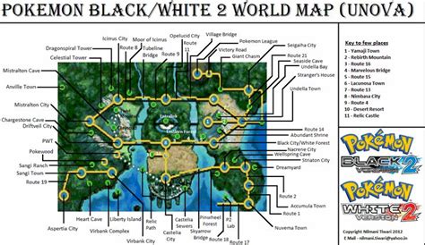 Pokemon White 2 Unova Map | This document is copyright spooky96 and ...