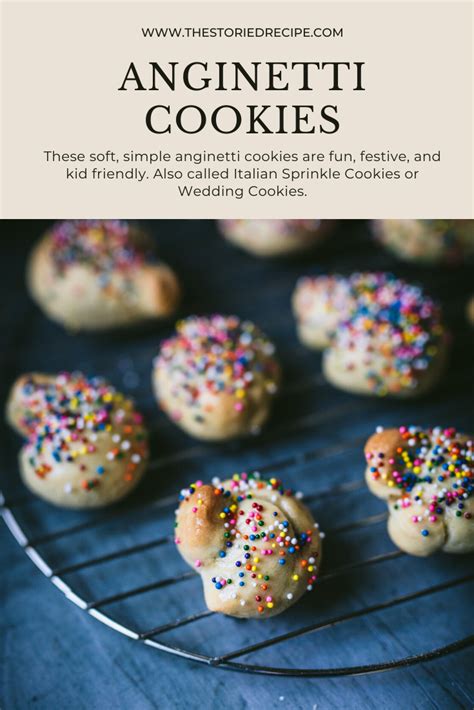 Anginetti (Italian Sprinkle Cookies, Lemon Drops + 11 More Variations!) - The Storied Recipe ...