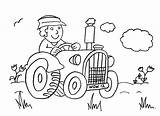 Farmer Coloring Pages sketch template