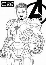 Black And White Iron Man Coloring Pages  Page For Kids sketch template