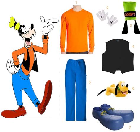 pet goofy disney dog costume