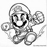 Mario Movie Coloring Pages  Free & Printable sketch template