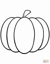 Simple Pumpkin Coloring Page  Free Printable Coloring Pages sketch template
