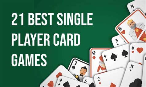 21 Best Single Player Card Games to Play by Yourself