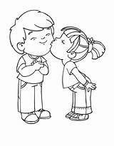 Couple Kissing Coloring Pages  70 images Free Printable sketch template