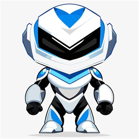 Premium Vector | Mascotstyle robot graphic design