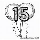 Number 15 Coloring Pages  Free & Printable sketch template