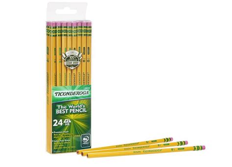 24 Pack TICONDEROGA Pencils