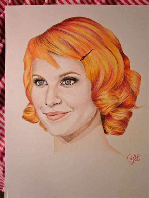 Realistic colored pencil portraits : celebrity And girls Sketches - Art ...
