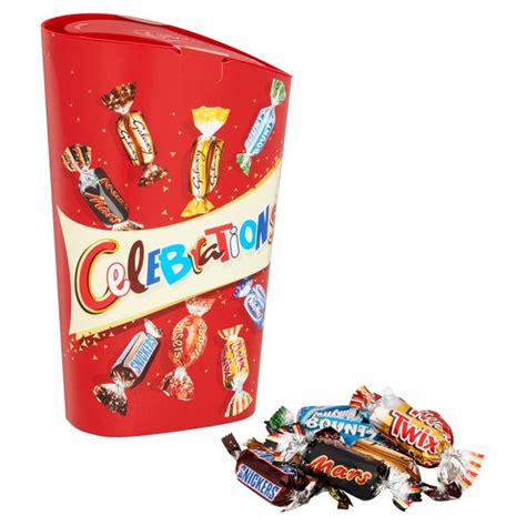 Celebrations Milk Chocolate Selection Box of Mini Chocolate & Biscuit ...