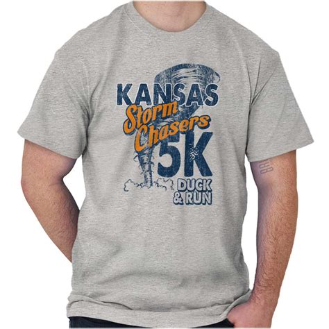 Kansas KS Storm Chasers Tornadoes Midwestern Womens or Mens Crewneck T ...