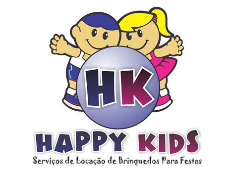 Logomarca - Happy Kids - Locação de Brinquedos Infláveis para Festas | Color 7 Produções