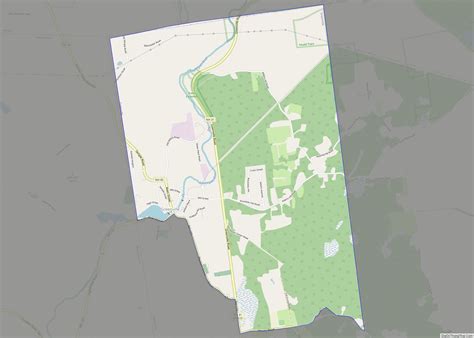 Map of Greenville CDP, New Hampshire - Thong Thai Real