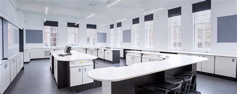 Wolverhampton Grammar School Hot Corner Laboratory | Laboratory design, Design, Labs plan