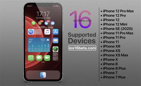 iOS 16 Supported Devices - iOS Beta Download