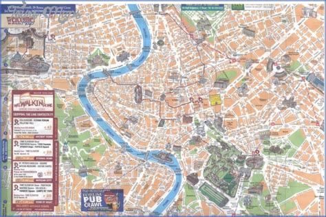 Rome Map - ToursMaps.com