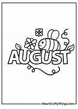 August Coloring Pages 36 Free PDF To Remember The Summer sketch template