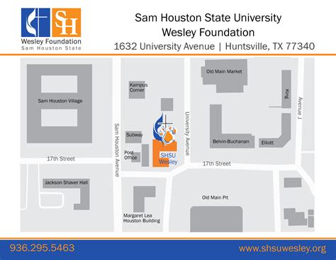 Shsu Campus Map