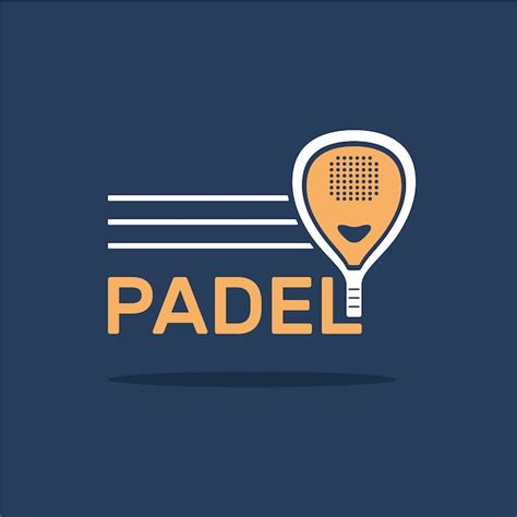 Free Vector | Professional padel logo template