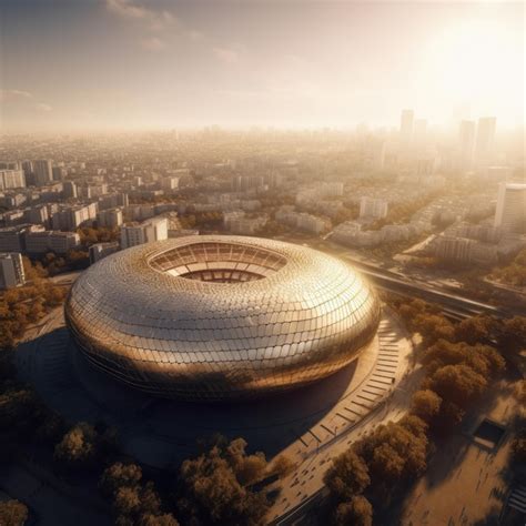 Premium Photo | A rendering of the stadium for the fifa world cup.