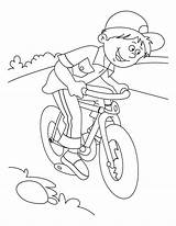 Cycling Coloring Pages  Best For Kids sketch template
