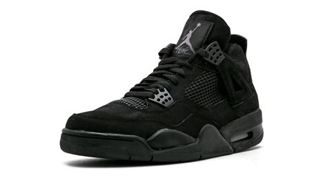 Air Jordan 4 Retro Black/Black-Graphite 308497-002 Cyber Monday ...