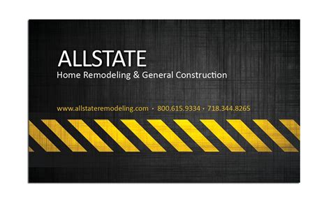 Construction Business Cards - Business Card Tips