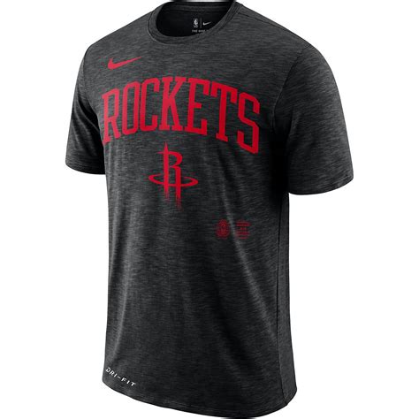 Nike Men’s Houston Rockets Team Slub Graphic T-shirt | Academy