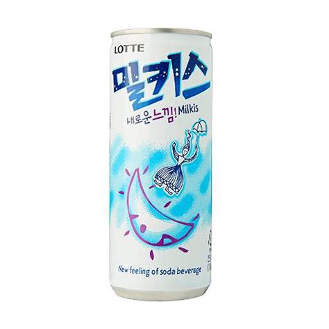 Lotte Korea Milkis Carbonated Drink Can 250ml | Shopee Philippines