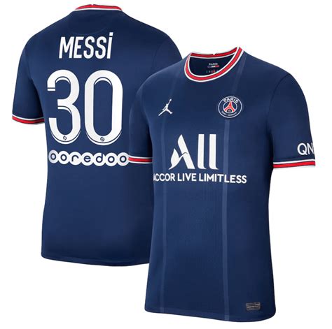 Messi PSG 21/22 Jordan Home Jersey - SoccerArmor