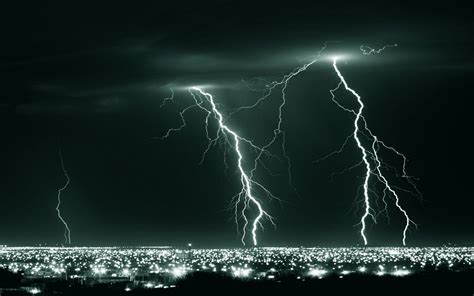 Lightning Desktop Wallpaper - WallpaperSafari