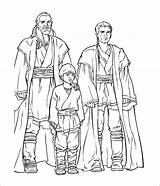 Coloring Pages Mace Windu sketch template