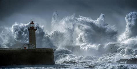 Wallpaper : landscape, sea, nature, photography, storm, tower, waves, coast, lighthouse ...