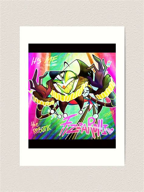 "Robofizz Hazbin Hotel Helluva Boss " Art Print by Forgotten3A | Redbubble