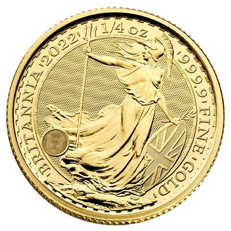 2022 1/4oz Britannia Gold Coin in Blister - Gold Bullion Co