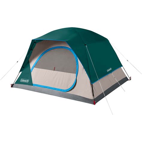 Coleman 4-Person Skydome Camping Tent, Evergreen - Walmart.com - Walmart.com