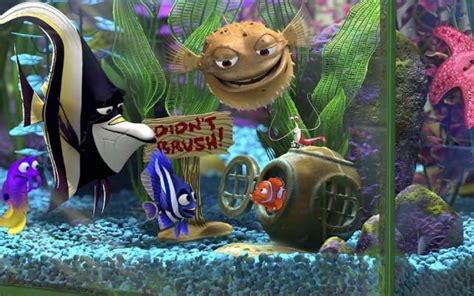 the dentist fish tank | Finding nemo fish tank, Finding nemo characters, Finding nemo