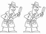 Detective Coloring Page By Stevens Social Studies  TpT sketch template