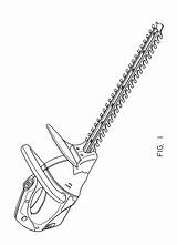 Patents Hedge Trimmer Sketch Coloring Page sketch template