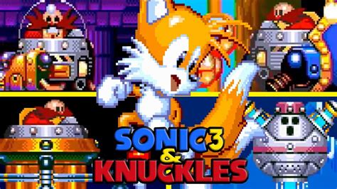 Sonic 3 & Knuckles: All Bosses (As Hyper Tails) - YouTube