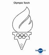 Colouring In Pages  Olympic torch Olympics Winter olympics sketch template