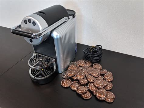 Nespresso Zenius Professional (Type 9737) Capsule Pod Black Coffee Machine, TV & Home Appliances ...
