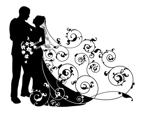 Free Wedding Black And White Clipart, Download Free Wedding Black And ...
